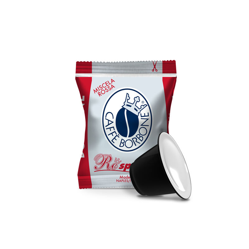 ¡¡¡SÚPER PRECIO!!! Café ITALIANO 50 Cápsulas Borbone Compatible con Nespresso®* – Mezcla Roja