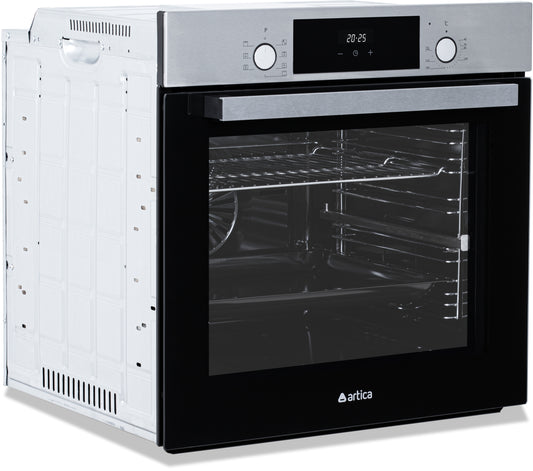 HORNO MULTIFUNCIÓN ARTICA 80L – DISPLAY ELECTRÓNICO, CONVECCIÓN, GRILL Y RAÍLES TELESCÓPICOS