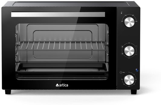 HORNO SOBREMESA ARTICA 48L 1800W – CONVECCIÓN, TEMPORIZADOR Y DOBLE CRISTAL