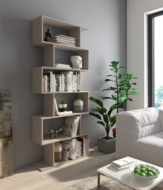 ESTANTERÍA ASIMÉTRICA ALTA AURA – DISEÑO MODERNO Y FUNCIONAL