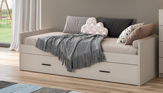 CAMA NIDO CON FRONTAL AURA – DISEÑO MODERNO Y FUNCIONAL