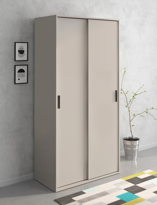 ARMARIO DE 2 PUERTAS CORREDERAS AURA – DISEÑO MODERNO Y MÁXIMA FUNCIONALIDAD