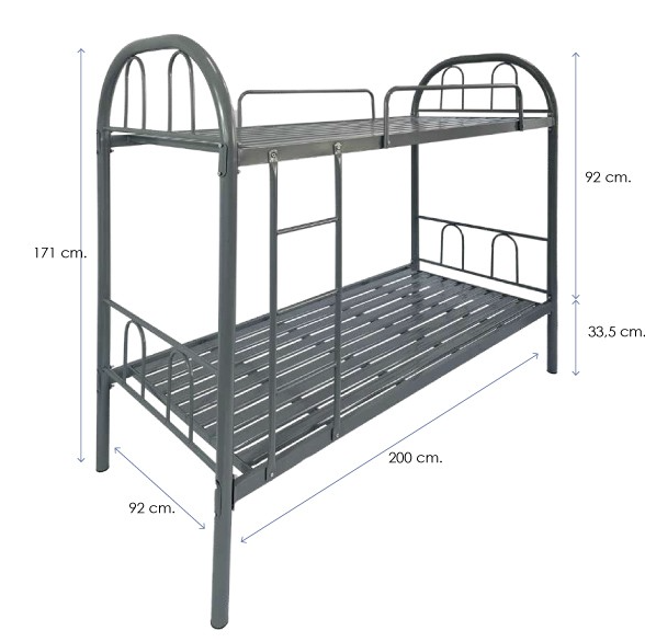 LITERA METÁLICA GRIS LAZY