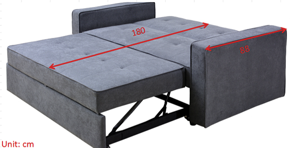 SOFÁ CAMA IZAN CON BRAZOS