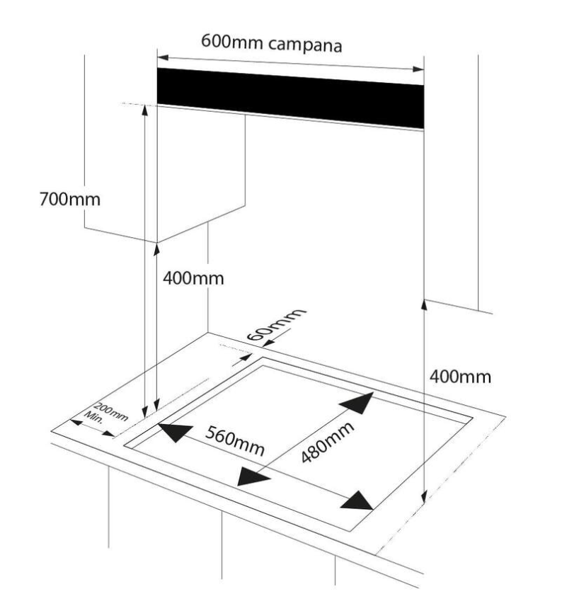 PLACA DE GAS ARTICA POTENCIA Y ELEGANCIA PARA TU COCINA