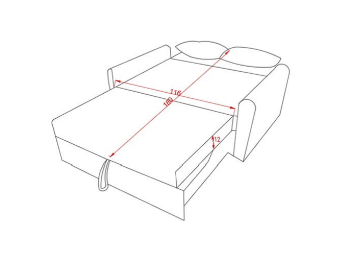 SOFÁ CAMA CIRO – CONFORT Y FUNCIONALIDAD EN UN SOLO MUEBLE
