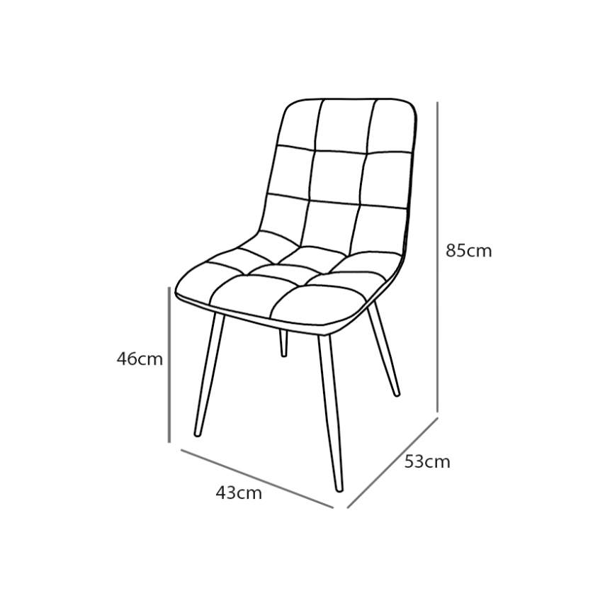 JUEGO DE 6 SILLAS FENDER · ESTILO QUE TRANSFORMA TU COMEDOR