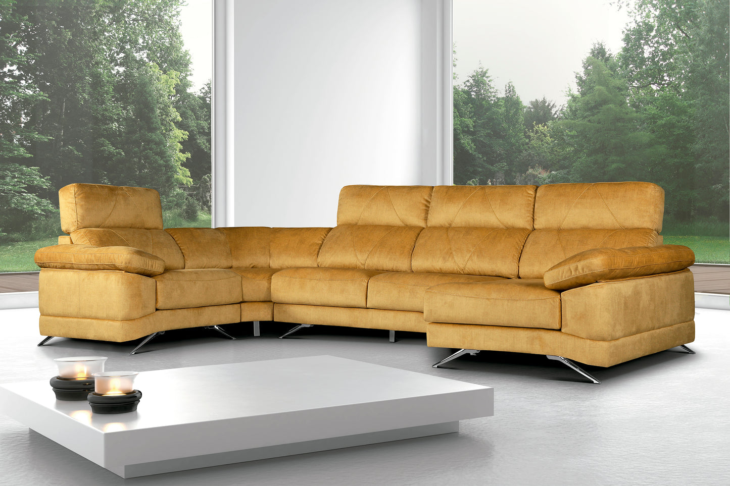 SOFÁ RINCONERO DENIX – ELEGANCIA, TECNOLOGÍA Y CONFORT EN TU HOGAR
