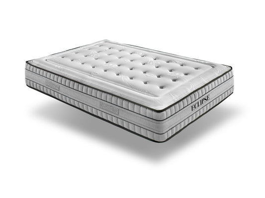 COLCHÓN ECLIPSE – MUELLES ENSACADOS, VISCOELÁSTICA Y ALTA TRANSPIRACIÓN