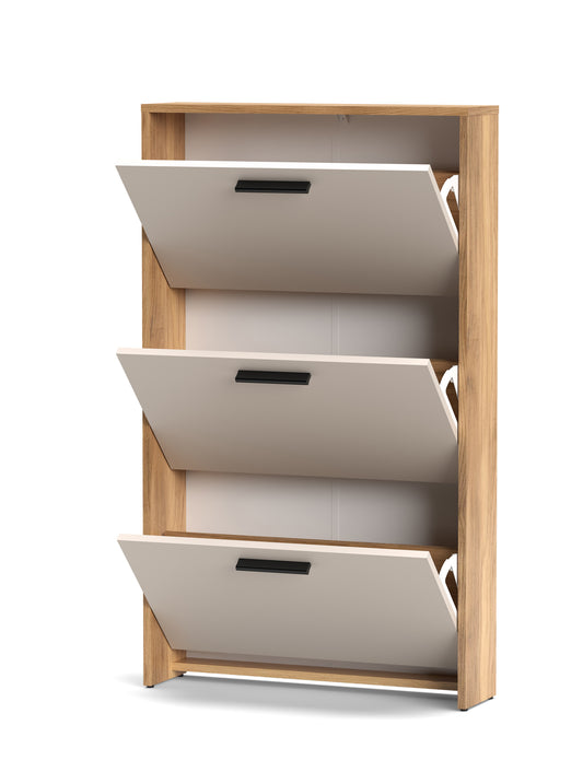 ZAPATERO ELBA DE 3 PUERTAS CON PATAS – ORGANIZA TUS ZAPATOS CON ESTILO Y FUNCIONALIDAD