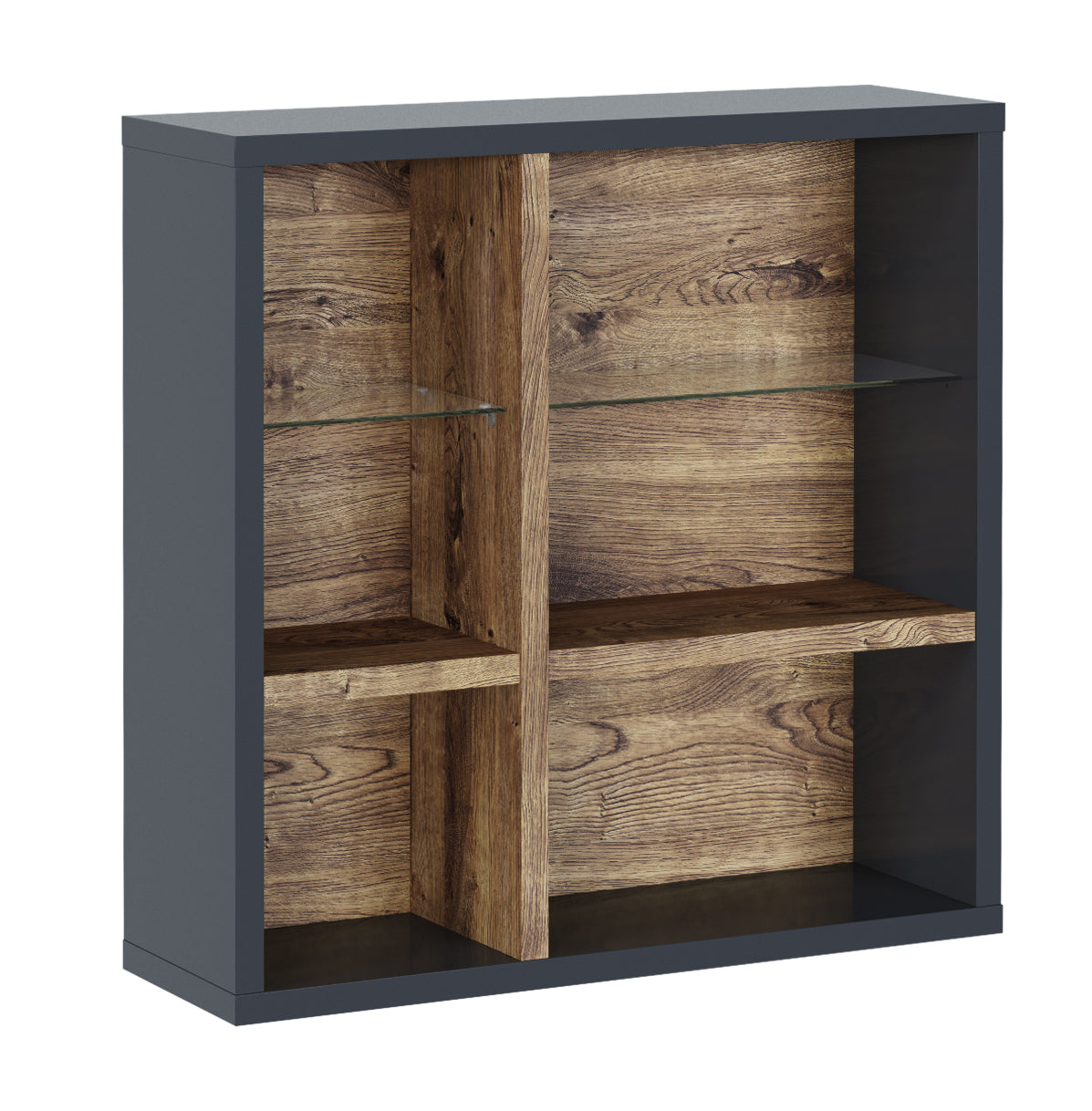 MUEBLE SALÓN COMEDOR EUROPA CON LUCES LED 260 CM APILABLE A-02