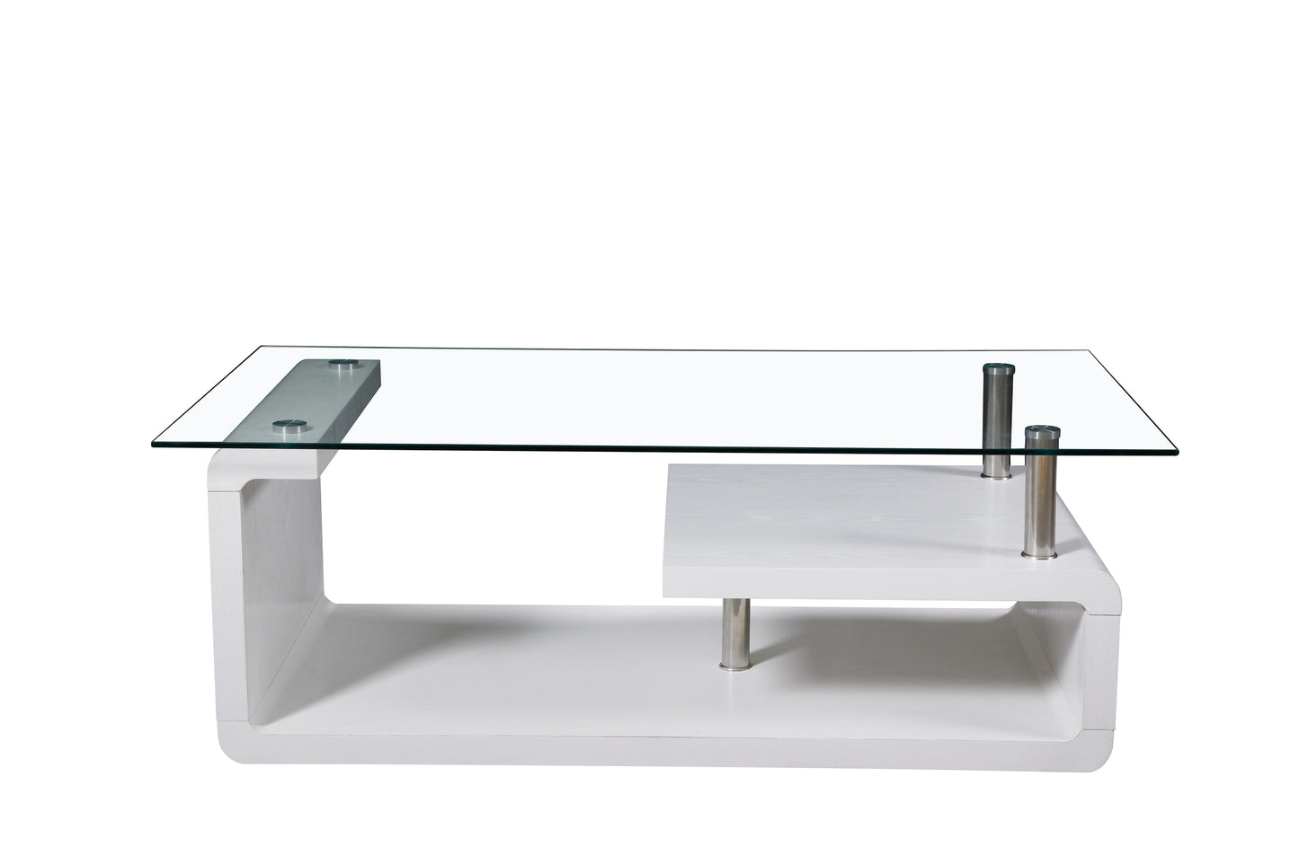 MESA DE CENTRO FIJA CRISTAL EVA