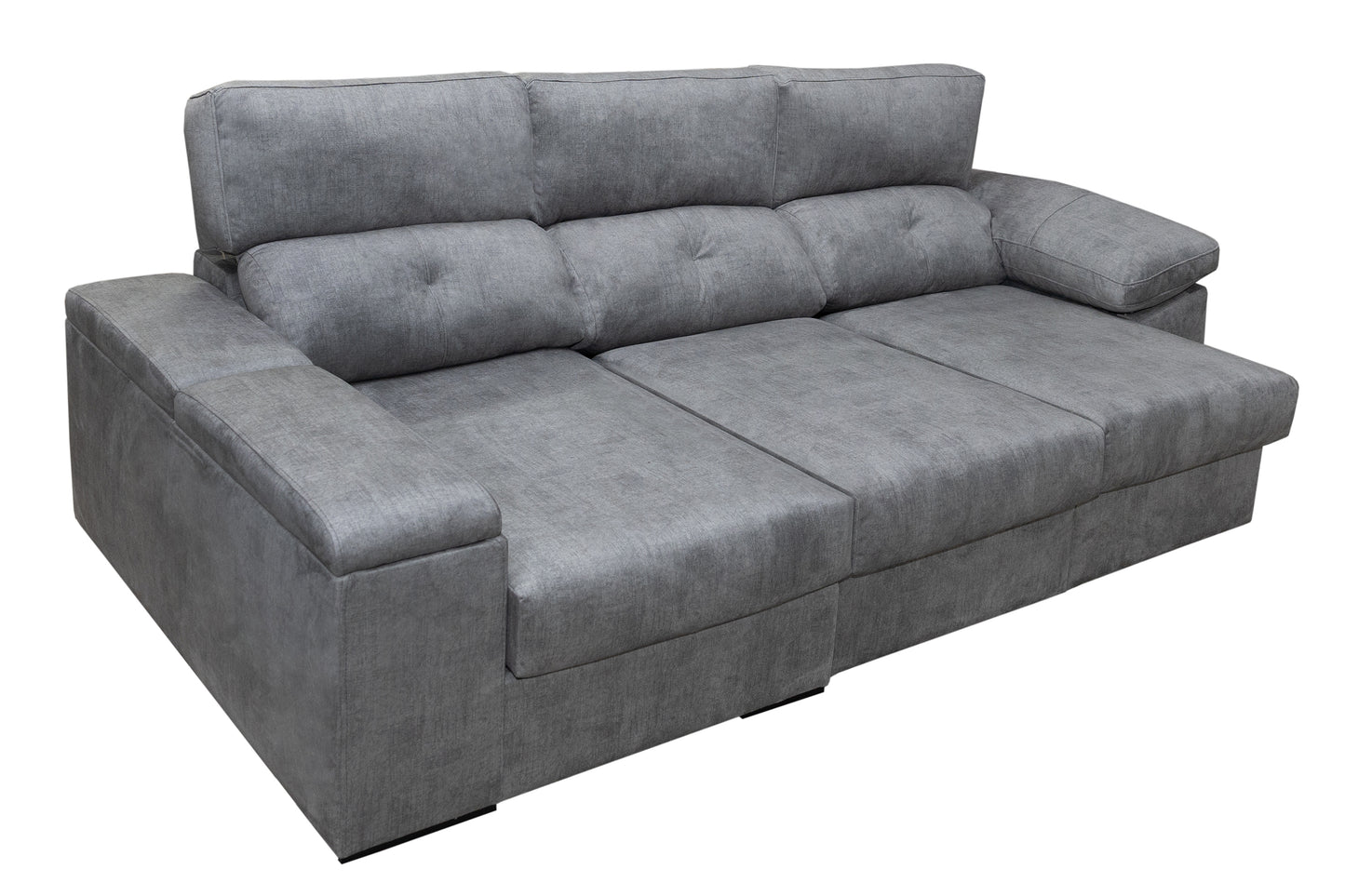SOFÁ CHAISE LONGUE CON DOBLE ARCÓN Y EXTRAÍBLE GREDOS