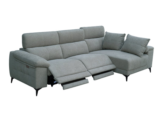 SOFÁ CHAISE LONGUE LONDRES – CONFORT MOTORIZADO, TECNOLOGÍA AVANZADA Y DISEÑO ELEGANTE