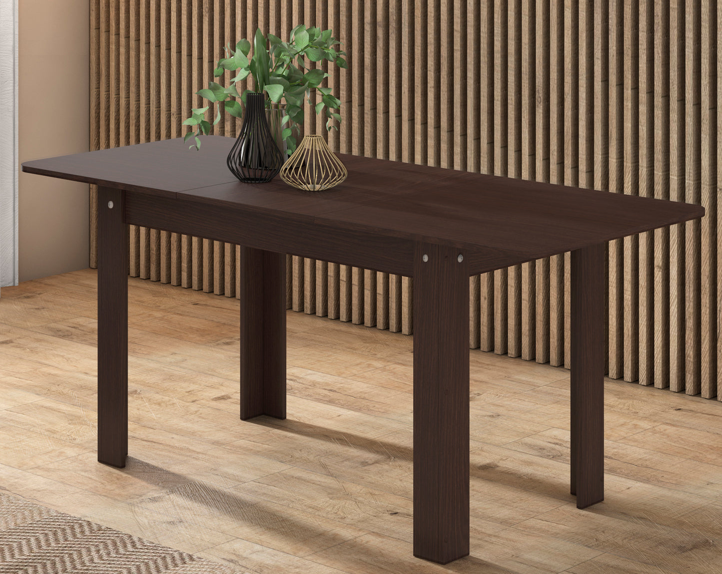 MESA COMEDOR EXTENSIBLE MADERA