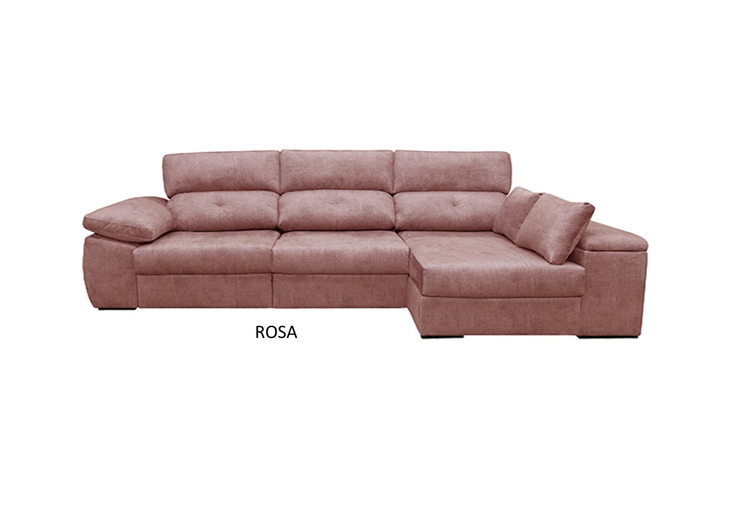 SOFÁ CHAISE LONGUE CON DOBLE ARCÓN Y EXTRAÍBLE GREDOS