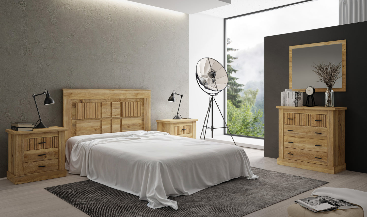 DORMITORIO COMPLETO RAPID 02 – CALIDEZ Y ESTILO EN MAUVELLA-RAYAS