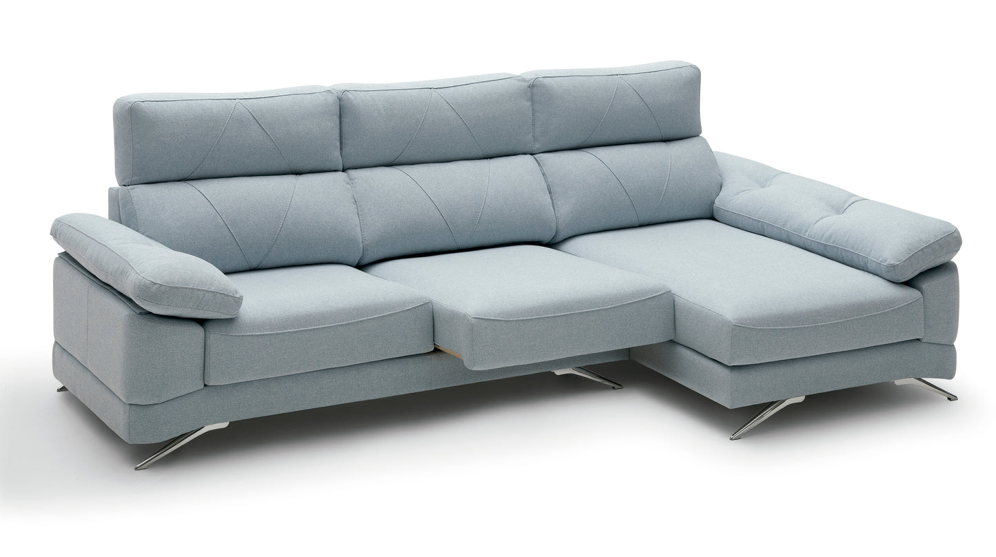 SOFÁ ROBERT – DISPONIBLE EN SOFÁ Y SOFÁ CHAISE LONGUE, DISEÑO Y CONFORT EXCEPCIONALES