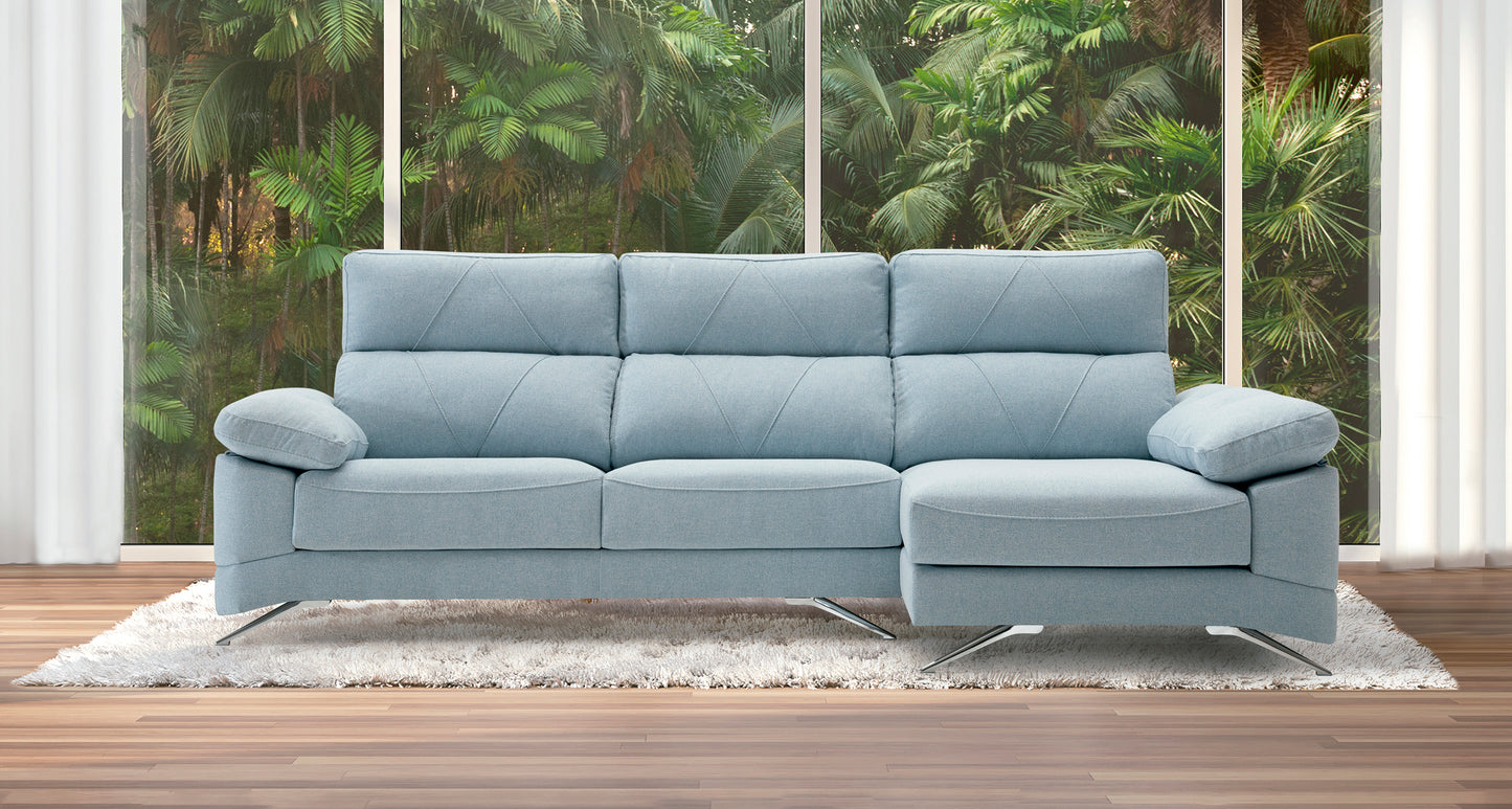SOFÁ ROBERT – DISPONIBLE EN SOFÁ Y SOFÁ CHAISE LONGUE, DISEÑO Y CONFORT EXCEPCIONALES