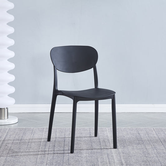 CONJUNTO MESA DE COCINA MAS CINCO SILLAS APILABLES VIDE