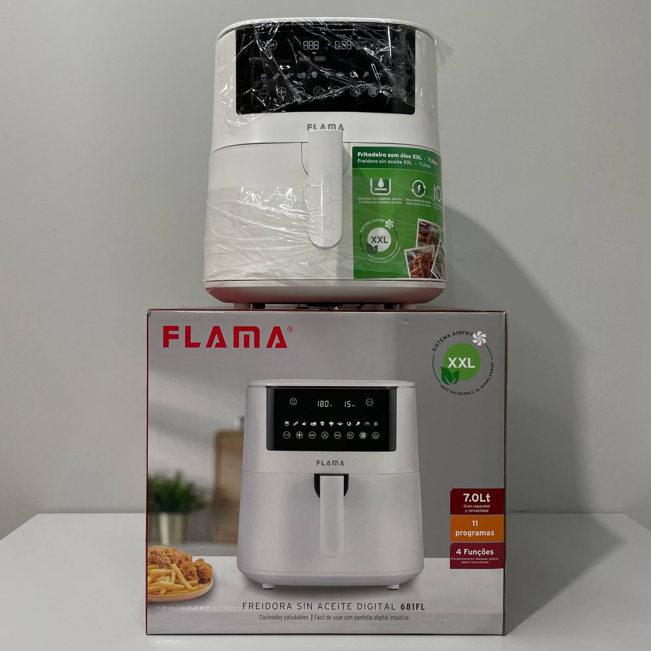 FREIDORA DE AIRE FLAMA XXL 7L