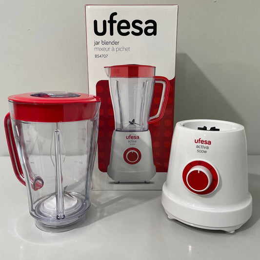 BATIDORA DE VASO UFESA 1,5L, 2 VELOCIDADES + TURBO