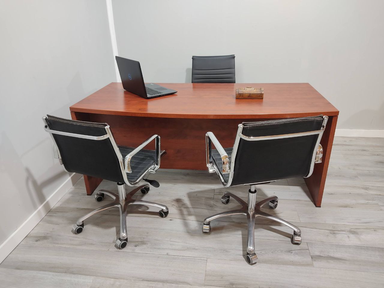 MESA ESCRITORIO OFICINA CAOBA 69