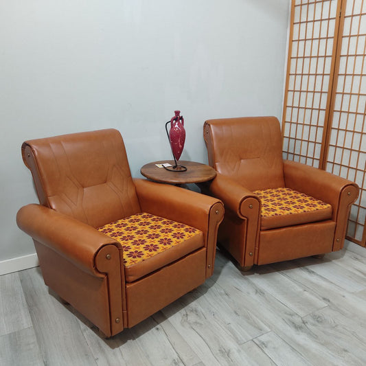ELEGANCIA RETRO: SILLONES MID-CENTURY MODERN EN EXCELENTE ESTADO