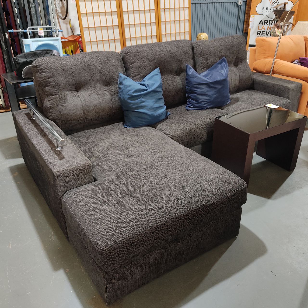 SOFÁ CHAISE LONGUE 3 PLAZAS MAXI – CÓMODO, MODERNO Y FUNCIONAL