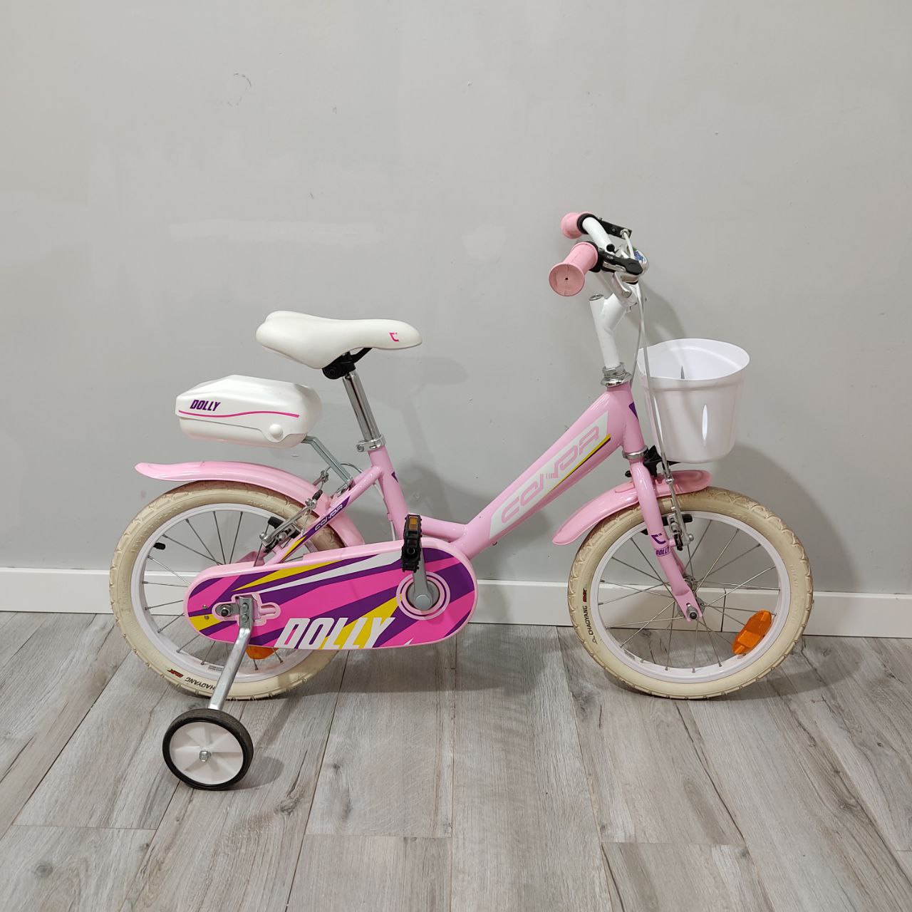 BICICLETA CONOR ROSA – LIGERA Y PERFECTA PARA NIÑOS DE 5 A 7 AÑOS