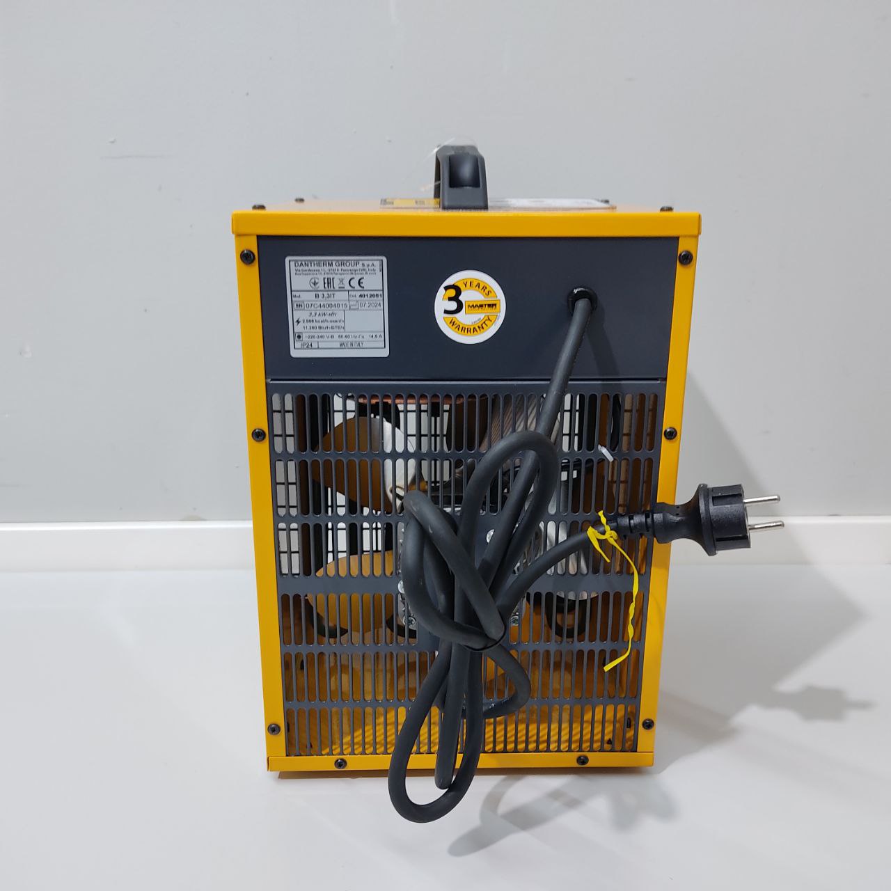 CALEFACTOR B-3.3 IT MASTER – CALENTAMIENTO RÁPIDO, LIMPIO Y PORTÁTIL