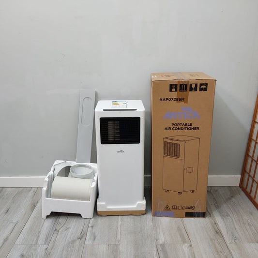 AIRE ACONDICIONADO PORTÁTIL ARTICA 2050W | 3 EN 1: ENFRÍA, VENTILA Y DESHUMIDIFICA | EFICIENCIA ENERGÉTICA A