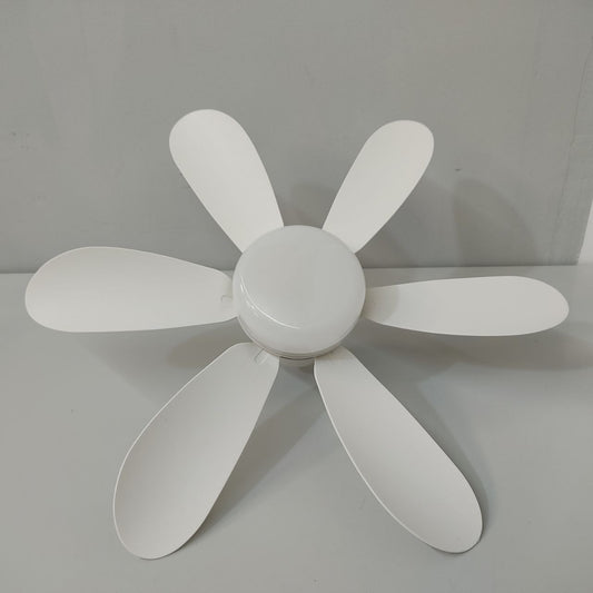 VENTILADOR DE TECHO NIKIYA CON LUZ LED 18W, ROSCA E27 Y MANDO A DISTANCIA