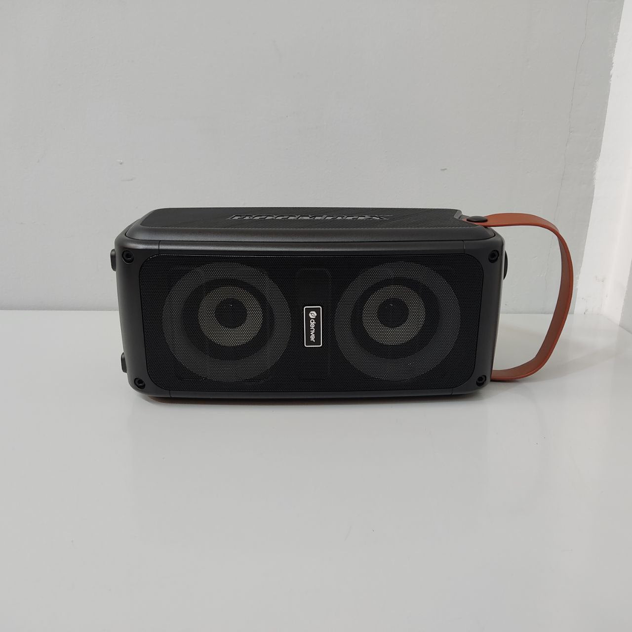 ALTAVOZ PORTÁTIL DENVER BTV-230MK2 – 100W, BLUETOOTH, LUCES LED Y KARAOKE