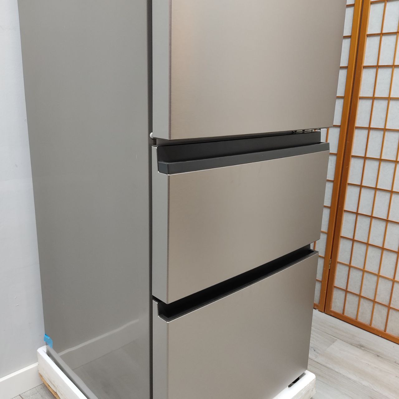 FRIGORÍFICO COMBI HAIER HTW5620ENMG – 414L, ACERO INOXIDABLE, EFICIENTE Y TECNOLÓGICO
