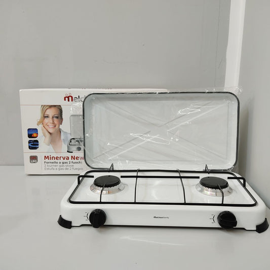 HORNILLO DE GAS MELCHIONI MINERVA 2 – COMPACTO, POTENTE Y PERFECTO PARA COCINAR AL AIRE LIBRE