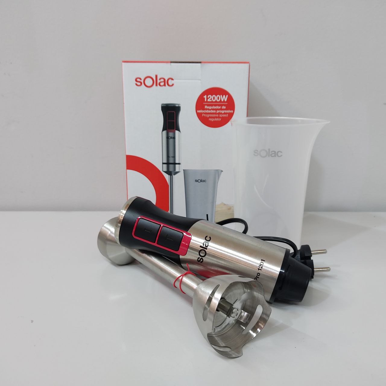 BATIDORA SOLAC BA5615 PRO – POTENCIA Y PRECISIÓN PROFESIONAL EN TU COCINA