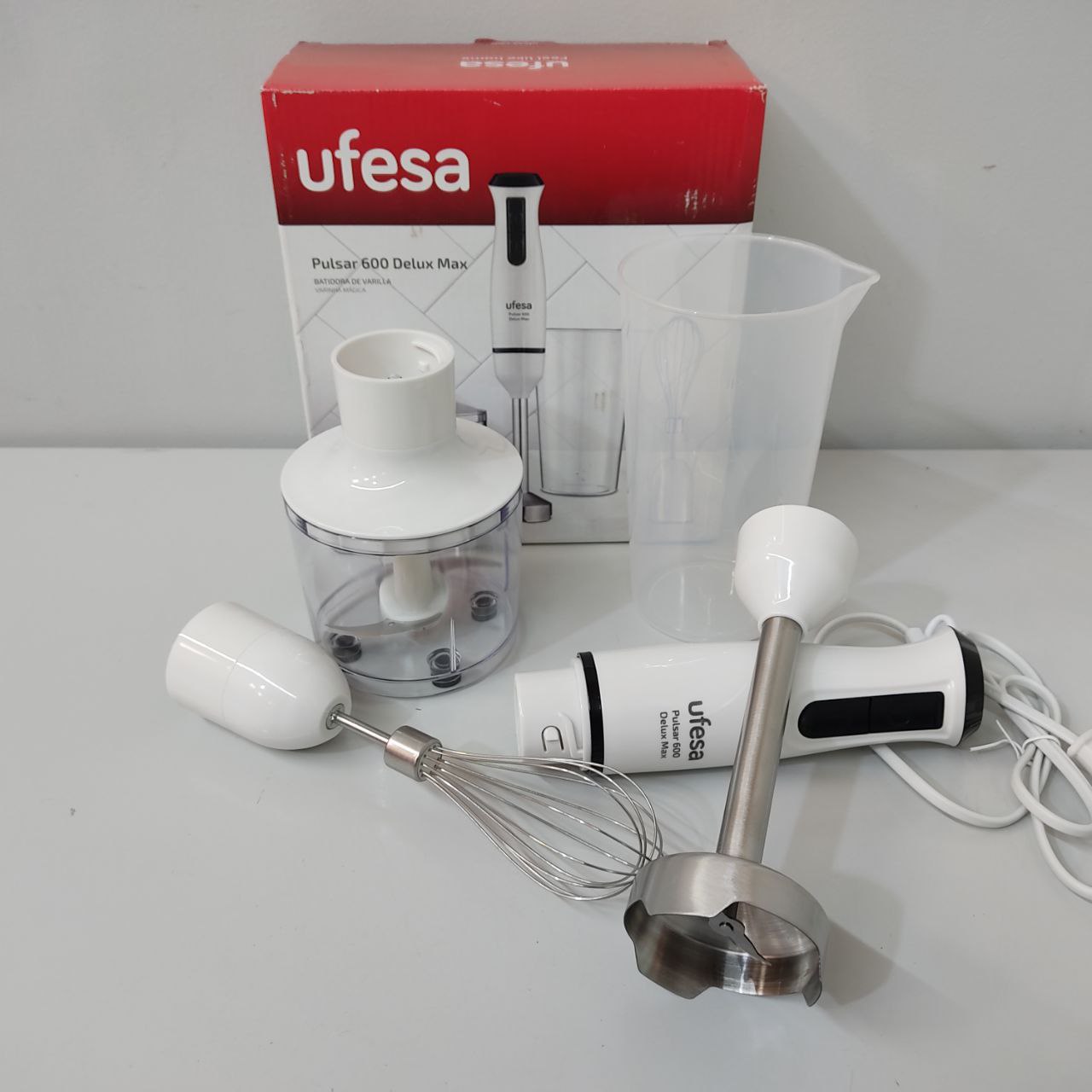 BATIDORA UFESA DELUX MAX – POTENCIA Y VERSATILIDAD PARA RESULTADOS PERFECTOS