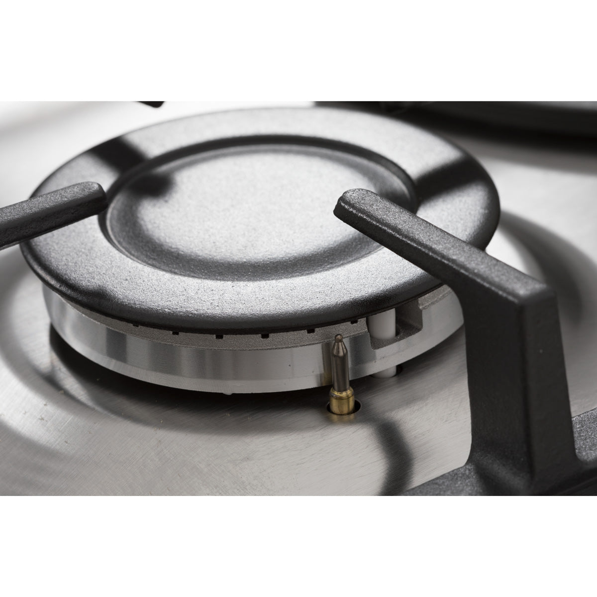 ENCIMERA A GAS ARTICA 70CM – 5 QUEMADORES, ACERO INOX, FORJA Y WOK