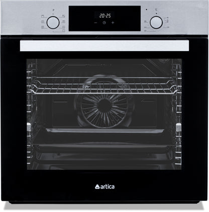 HORNO MULTIFUNCIÓN ARTICA 80L – DISPLAY ELECTRÓNICO, CONVECCIÓN, GRILL Y RAÍLES TELESCÓPICOS