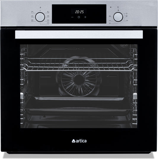 HORNO MULTIFUNCIÓN ARTICA 80L – DISPLAY ELECTRÓNICO, CONVECCIÓN, GRILL Y RAÍLES TELESCÓPICOS