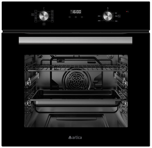 HORNO MULTIFUNCIÓN ARTICA 70L – 3000W, DISPLAY TÁCTIL, CONVECCIÓN Y DISEÑO NEGRO