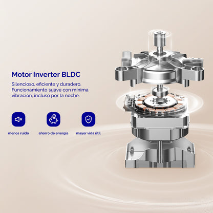 LAVADORA ARTICA AQUAPLUS 10 KG 1400 RPM DE BAJO CONSUMO COLOR GRIS OSCURO CON MOTOR INVERTER Y FUNCIÓN VAPOR