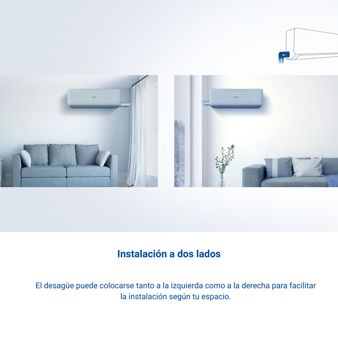 AIRE ACONDICIONADO SPLIT AUFIT F09K 2200FR A++/A+ WIFI FRIO / CALOR