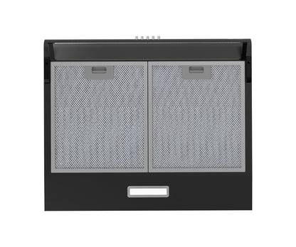 CAMPANA EXTRACTORA ARTICA 60CM – 3 VELOCIDADES, LED, FILTROS LAVABLES Y TRES COLORES