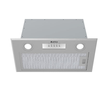 CAMPANA INTEGRABLE ARTICA 52 Y 70 CM – LED, 3 VELOCIDADES Y ACERO INOX
