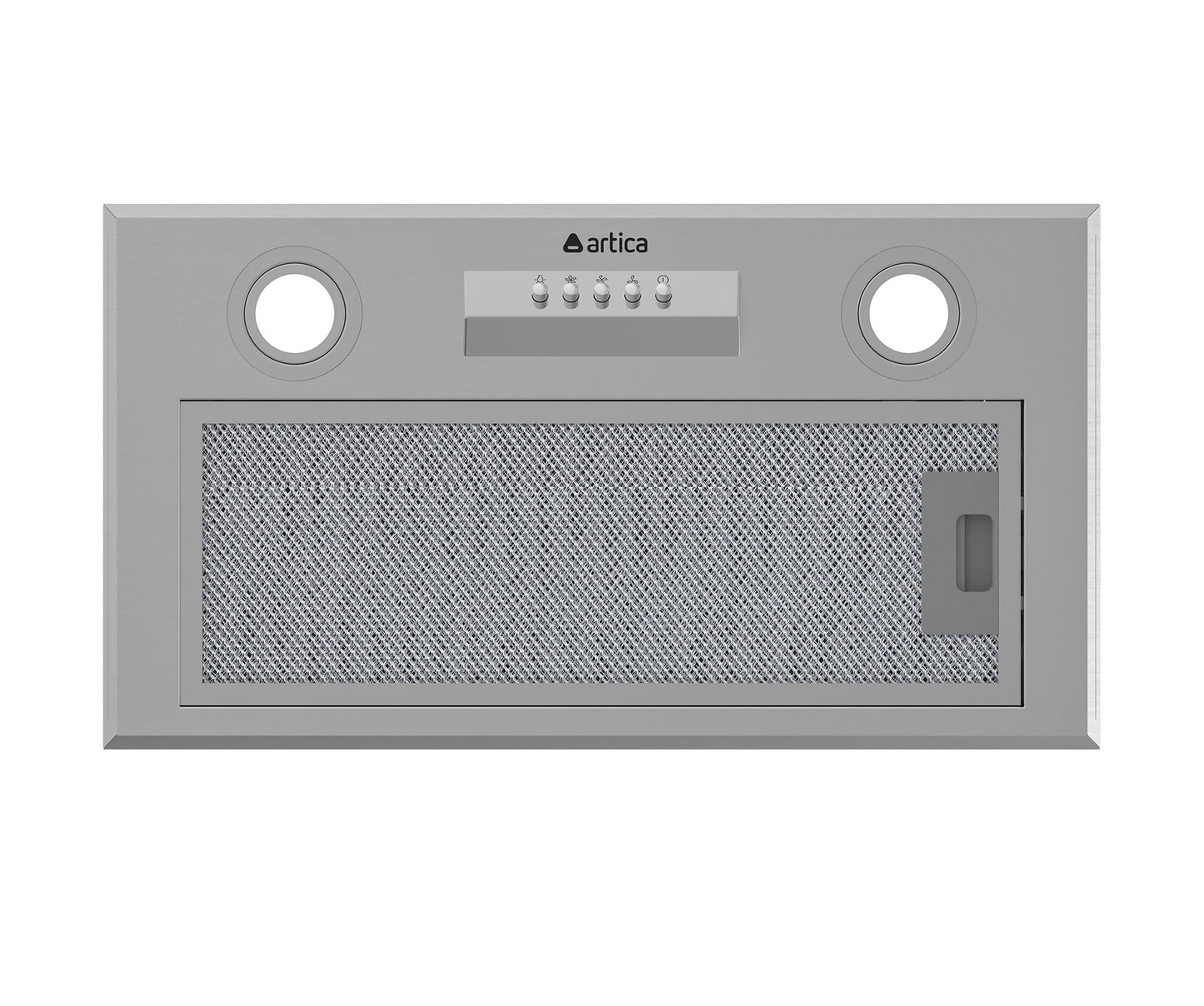 CAMPANA INTEGRABLE ARTICA 52 Y 70 CM – LED, 3 VELOCIDADES Y ACERO INOX