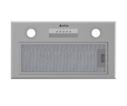 CAMPANA INTEGRABLE ARTICA 52 Y 70 CM – LED, 3 VELOCIDADES Y ACERO INOX