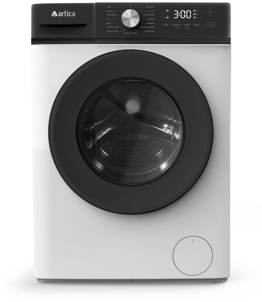 LAVADORA ARTICA AQUAPLUS 8 KG 1400 RPM DE BAJO CONSUMO CON MOTOR INVERTER Y FUNCIÓN VAPOR