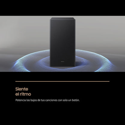 BARRA DE SONIDO SAMSUNG HW-B450F 2.1 300W – DOLBY AUDIO, SUBWOOFER Y BLUETOOTH